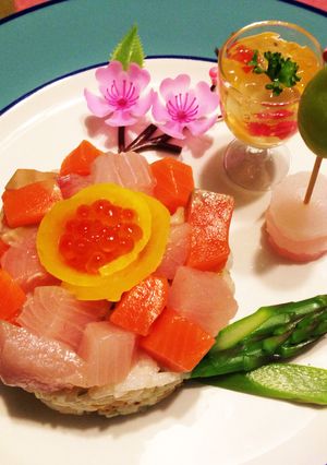 雛祭りのワンプレートちらし寿司-レシピのメイン写真