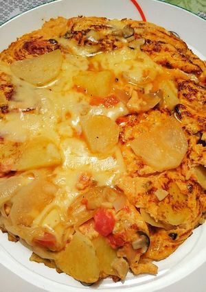 息子も大好き‼トマトチーズオムレツ-レシピのメイン写真