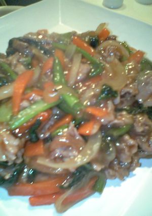 豚肉と小松菜の炒め物-レシピのメイン写真