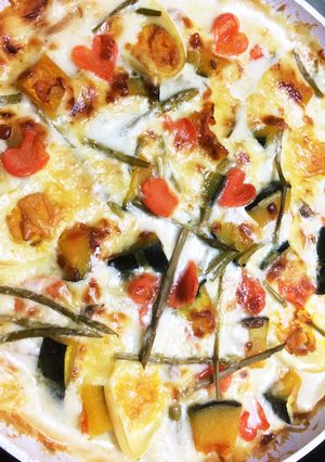 簡単栄養野菜いっぱいグラタン-レシピのメイン写真