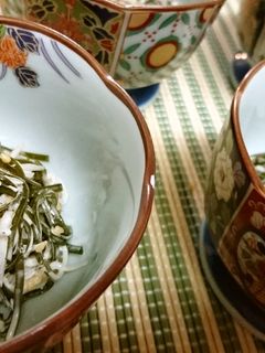 1分【昆布としらすのマヨポン胡麻和え】♪-レシピのメイン写真