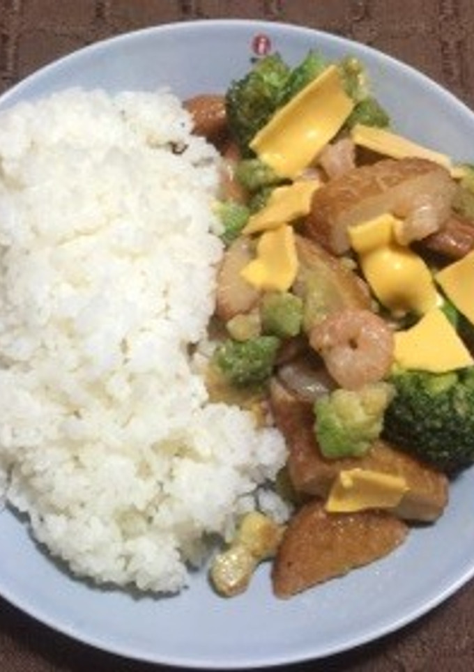 さつま揚げ海老野菜のマヨ醤油炒め-レシピのメイン写真