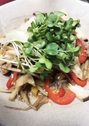 ウドの皮で☆簡単メイン料理.｡.:*☆-レシピのメイン写真