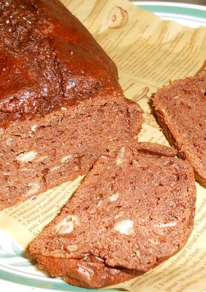 しっとり濃厚チョコバナナパウンドケーキ-レシピのメイン写真