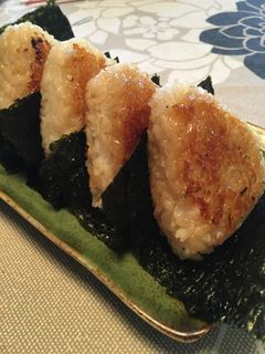 バター醤油味の焼きおにぎり-レシピのメイン写真