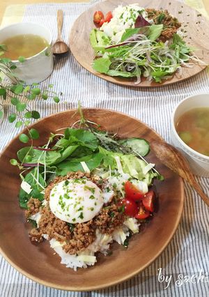 作り置きの肉味噌de簡単！タコライス♪-レシピのメイン写真