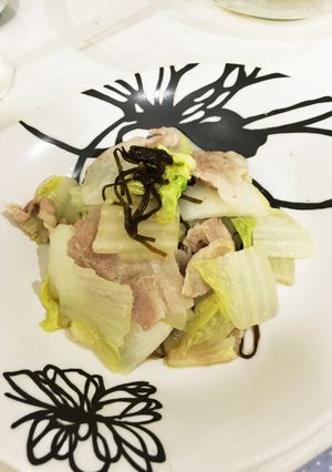 超簡単で絶品！レンチンで白菜と豚バラ蒸し-レシピのメイン写真