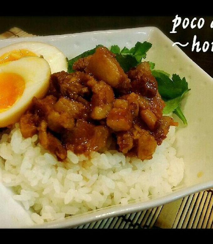 絶品♪豚丼☆角煮よりお手軽、ルーローハン-レシピのメイン写真