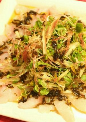 大人風★私のカルパッチョ♬-レシピのメイン写真