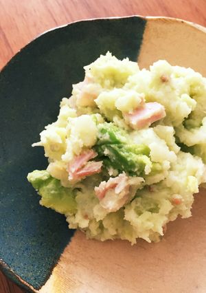 簡単カフェ惣菜♪アボカドポテトサラダ-レシピのメイン写真