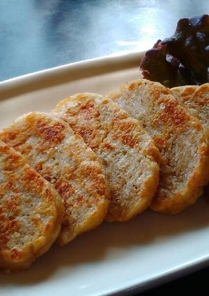 もっちりゴマ入り生麩焼き♪-レシピのメイン写真