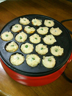 超簡単♡たこ焼き器de焼きシュウマイ♪-レシピのメイン写真
