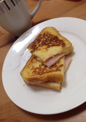 ハムチーズフレンチトースト-レシピのメイン写真