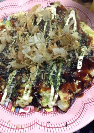 ダイエットに！はんぺんでお好み焼き♡-レシピのメイン写真
