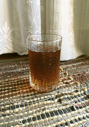 超簡単。麦茶 お子さま向け 麦茶＋蜂蜜-レシピのメイン写真