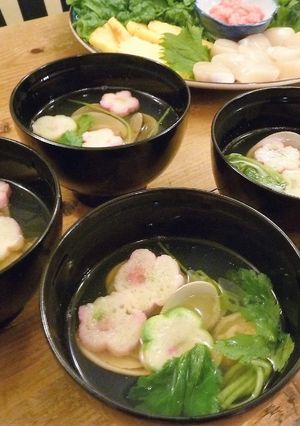 蛤の上品お吸い物☆だしパックで旨みUP！-レシピのメイン写真