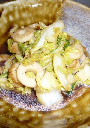 ☆うまっ♪ちくわのｵｲｽﾀｰｿｰｽ炒め-レシピのメイン写真