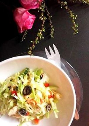 玄米と豆のサラダ-レシピのメイン写真