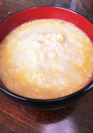 簡単！たまごのお粥-レシピのメイン写真