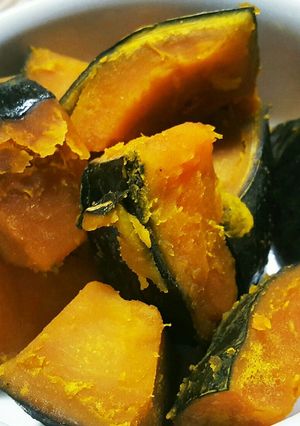 冷凍かぼちゃの煮物〜ホクホクになる煮方ღ-レシピのメイン写真