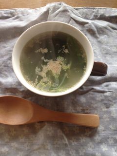 残ったザーサイで中華スープ-レシピのメイン写真
