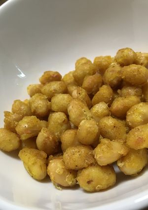 幼児食 大豆まるごとスナック【カレー味】-レシピのメイン写真
