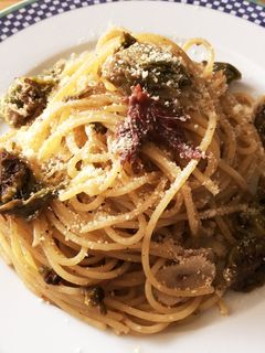 春だね♪ ふきのとう&アンチョビのパスタ-レシピのメイン写真