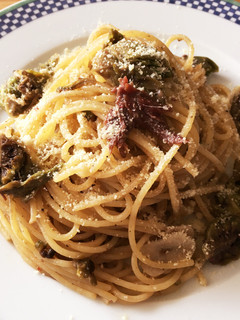 春だね♪ ふきのとう&アンチョビのパスタ-レシピのメイン写真