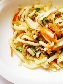 離乳食 焼うどん 〜茅乃舎だし〜-レシピのメイン写真