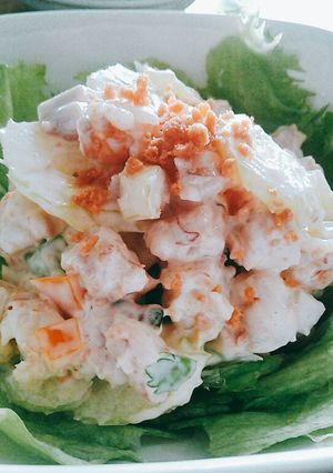 エビと魚肉ソーセージのサラダ-レシピのメイン写真
