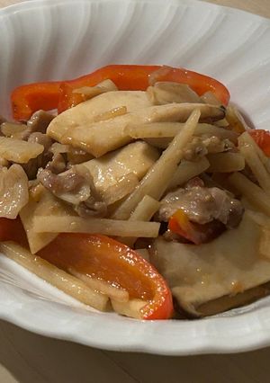長芋とエリンギの生姜焼き-レシピのメイン写真