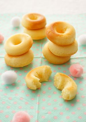ＨＭでふんわり！焼きドーナツ☆プレーン-レシピのメイン写真