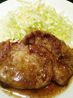 ポークステーキ 神戸ポークで♪-レシピのメイン写真