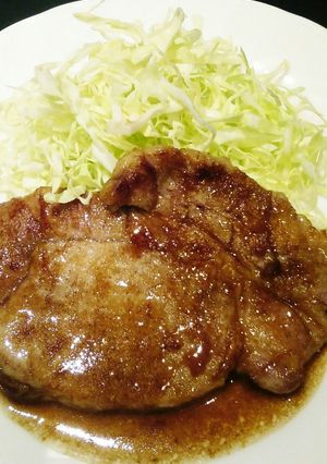 ポークステーキ　神戸ポークで♪-レシピのメイン写真