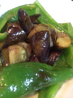 茄子とピーマンの味噌炒め-レシピのメイン写真