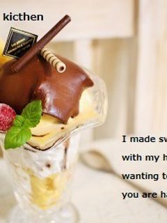 スライス生チョコレートでチョコパフェ-レシピのメイン写真