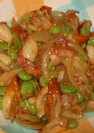 そらまめとちっかのオイマヨ温サラダ-レシピのメイン写真