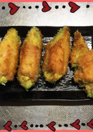 簡単☆アボカドと生ハムのチーズフライ-レシピのメイン写真