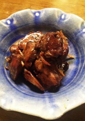 鳥レバーの甘辛煮-レシピのメイン写真