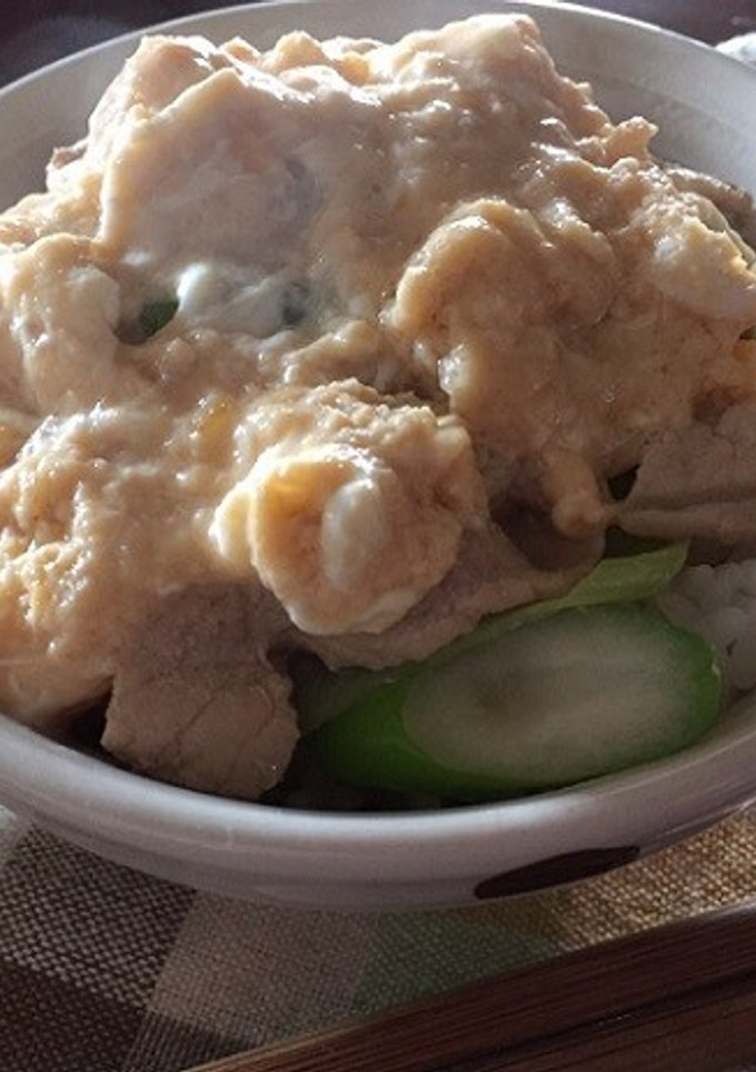 簡単ごはん☆ふんわり他人丼-レシピのメイン写真