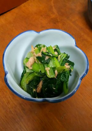 小松菜とツナのポン酢あえ-レシピのメイン写真