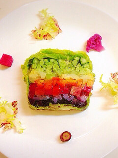 ヨーロッパ野菜の宝石テリーヌ-レシピのメイン写真