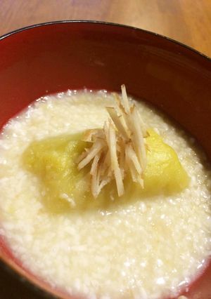 甘酒とサツマイモのぜんざい風　砂糖不使用-レシピのメイン写真
