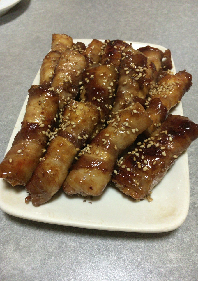 厚揚げの肉巻き-レシピのメイン写真