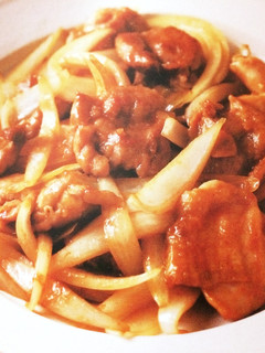 鶏肉と玉ねぎソース炒め-レシピのメイン写真