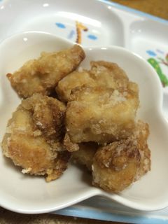 お子様にも!ジューシーまぐろ唐揚げ☆-レシピのメイン写真