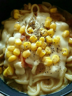 ランチに!クリーミーカレーうどん-レシピのメイン写真