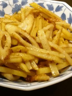 じゃがいもと竹輪のきんぴら-レシピのメイン写真