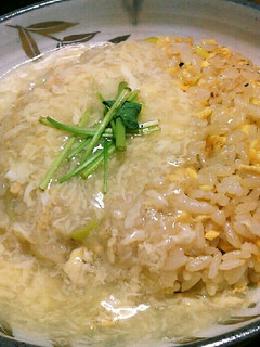 【男の料理】黄金炒飯の黄金あんかけ-レシピのメイン写真