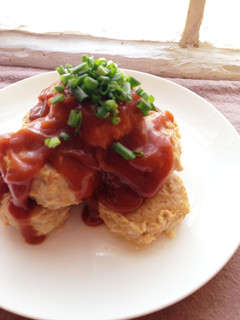 しっとりジューシー♪鶏団子の甘酢餡かけ-レシピのメイン写真